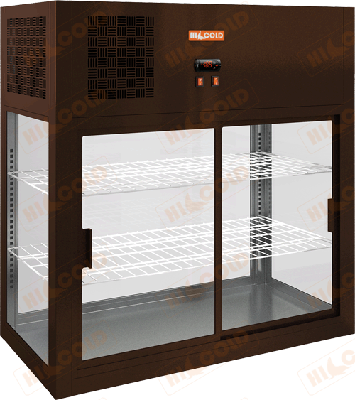 Настольная островная холодильная витрина VRH O 990 Brown